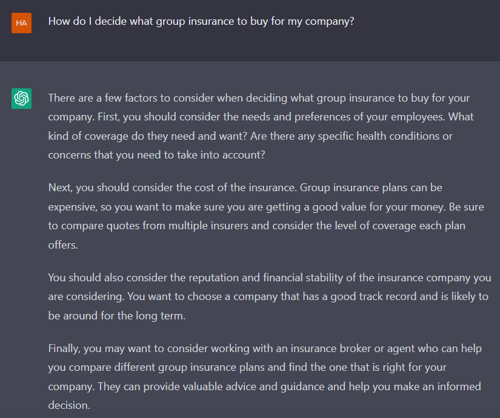 ChatGPT is a gamechanger for insurance
